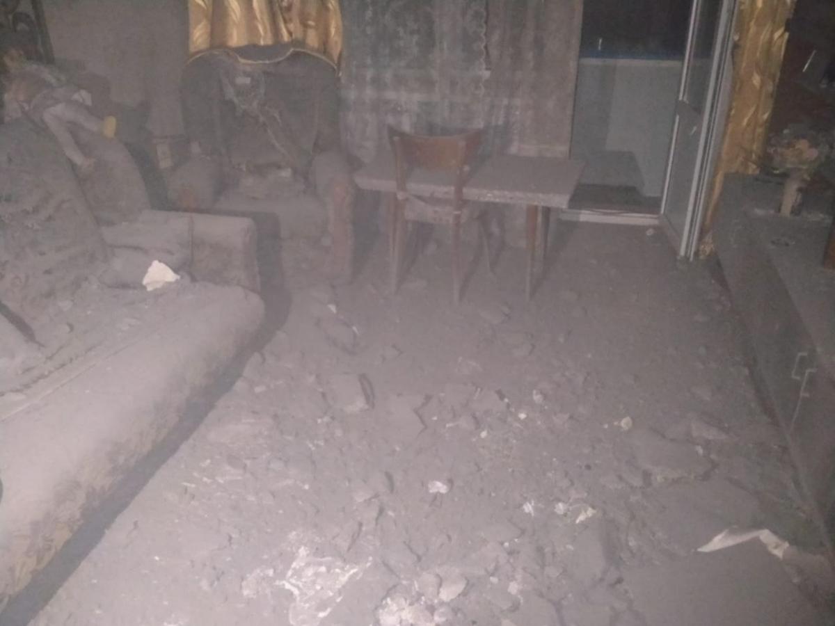 Внаслідок обсьрілів загинула одна людина / фото Донецька ОВА Внаслідок обсьрілів загинула одна людина / фото Донецька ОВА