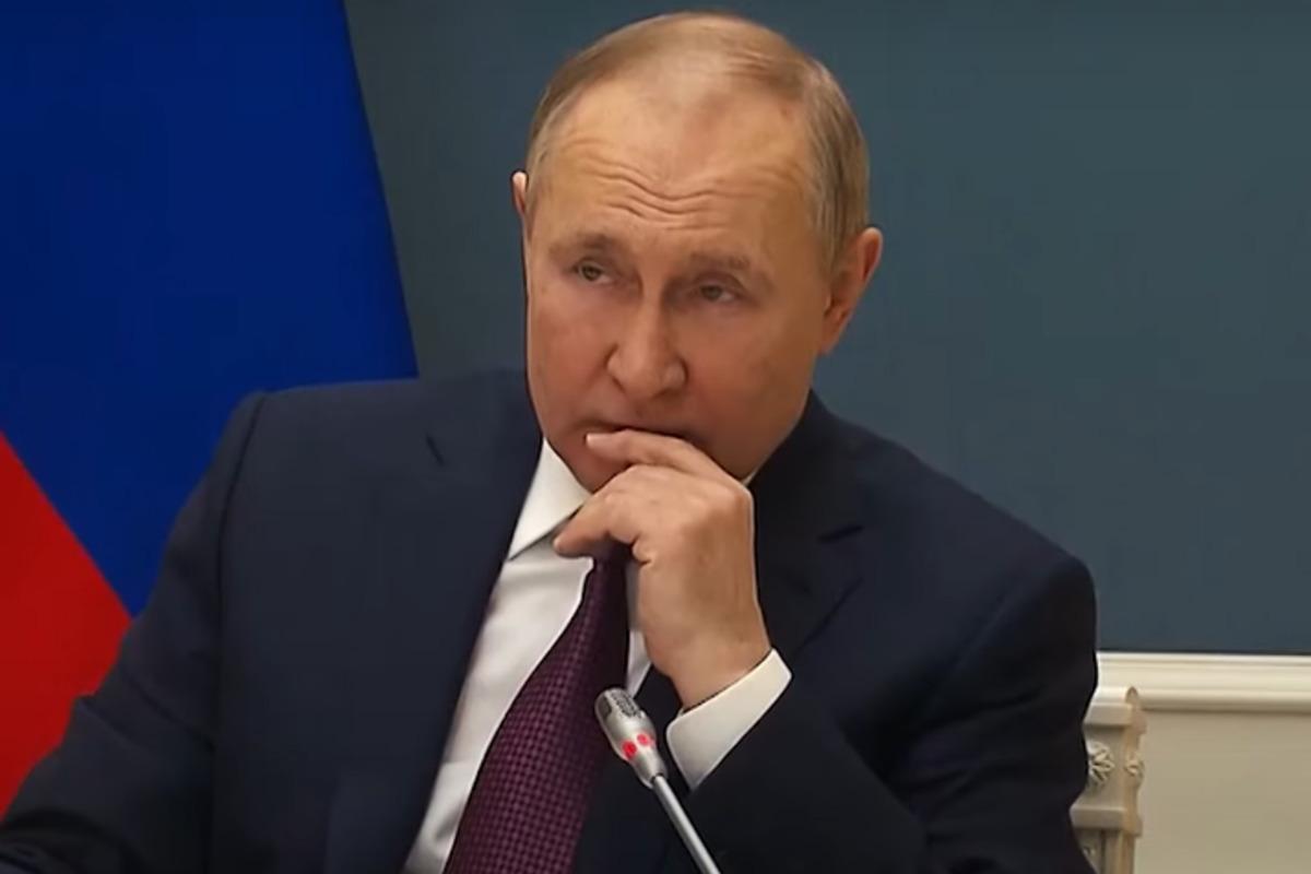 Путин в бункере / скриншот