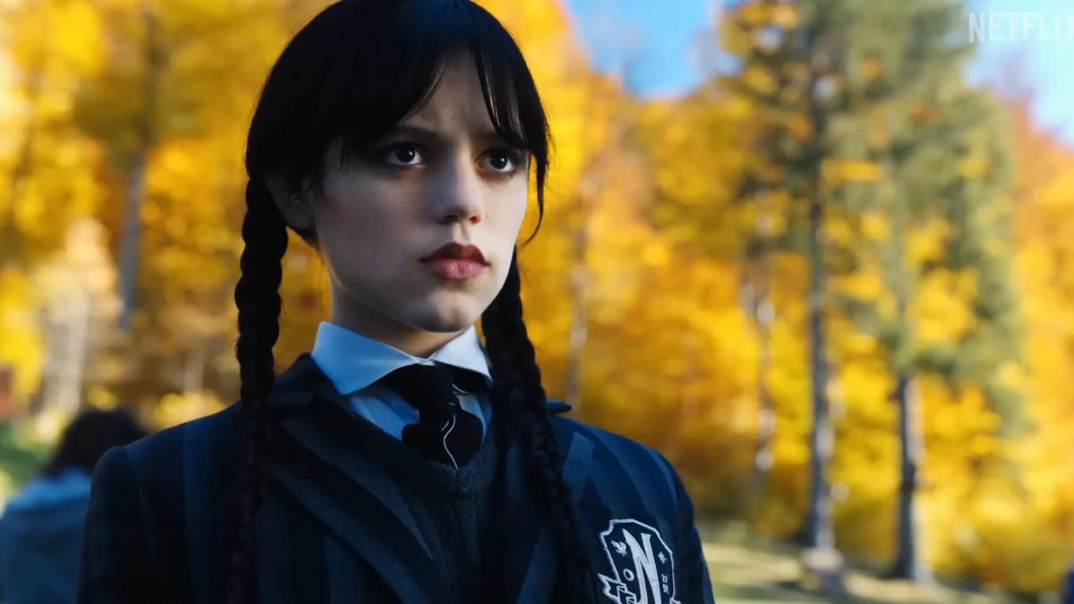 Jenna Ortega as Wednesday Addams / Netflix photo