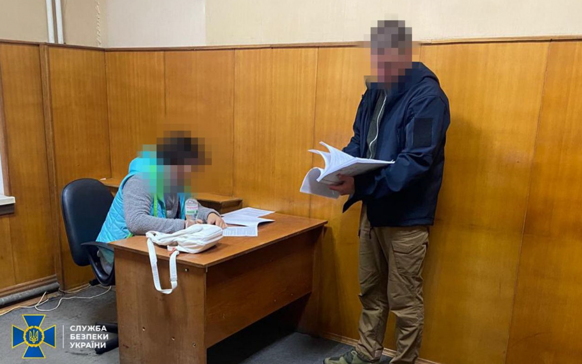 Жителька Миколаєва працбвала на окупантів / фото СБУ Жителька Миколаєва працбвала на окупантів / фото СБУ