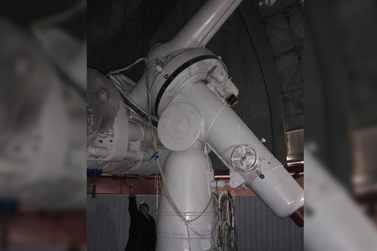 Россияне повредили крупнейший в Европе радиотелескоп / фото t.me/UA_National_Police