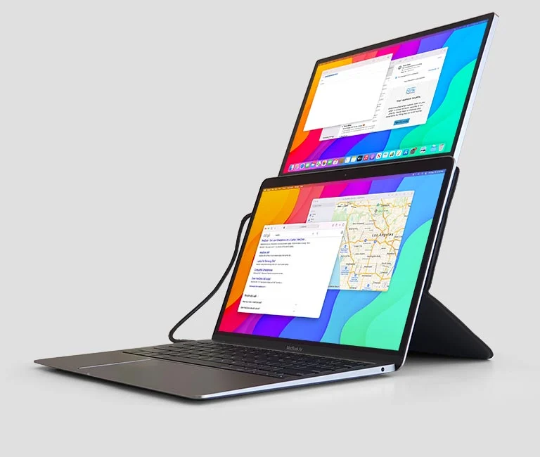 NexPad также можно использовать вместе с ноутбуком / Источник: Nex Computer NexPad также можно использовать вместе с ноутбуком / Источник: Nex Computer
