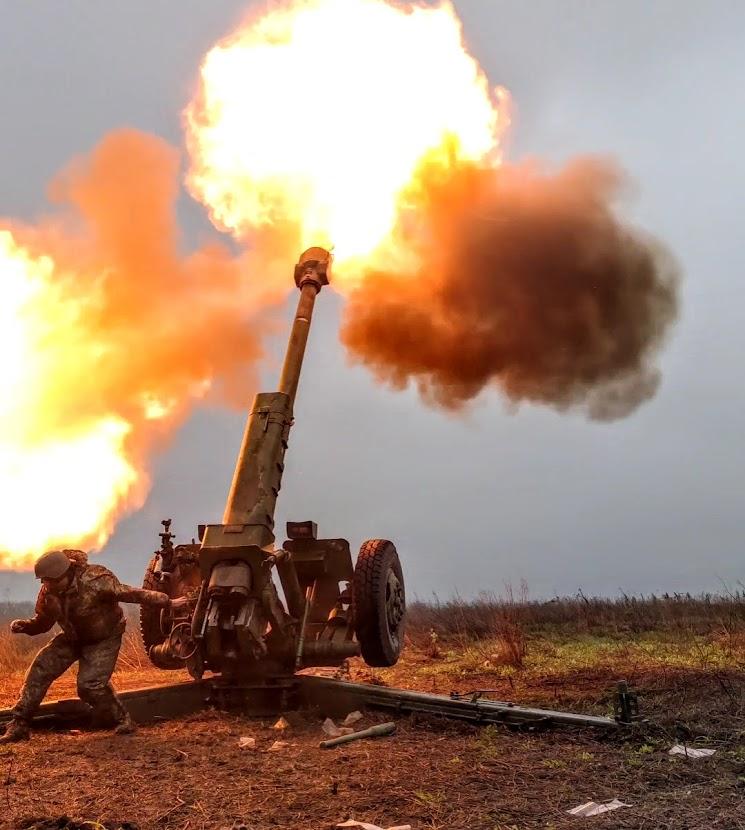 Війсковий зазначив, що артилерія - це робота в команді, де ніхто не може помилитися / фото Олександр Биков