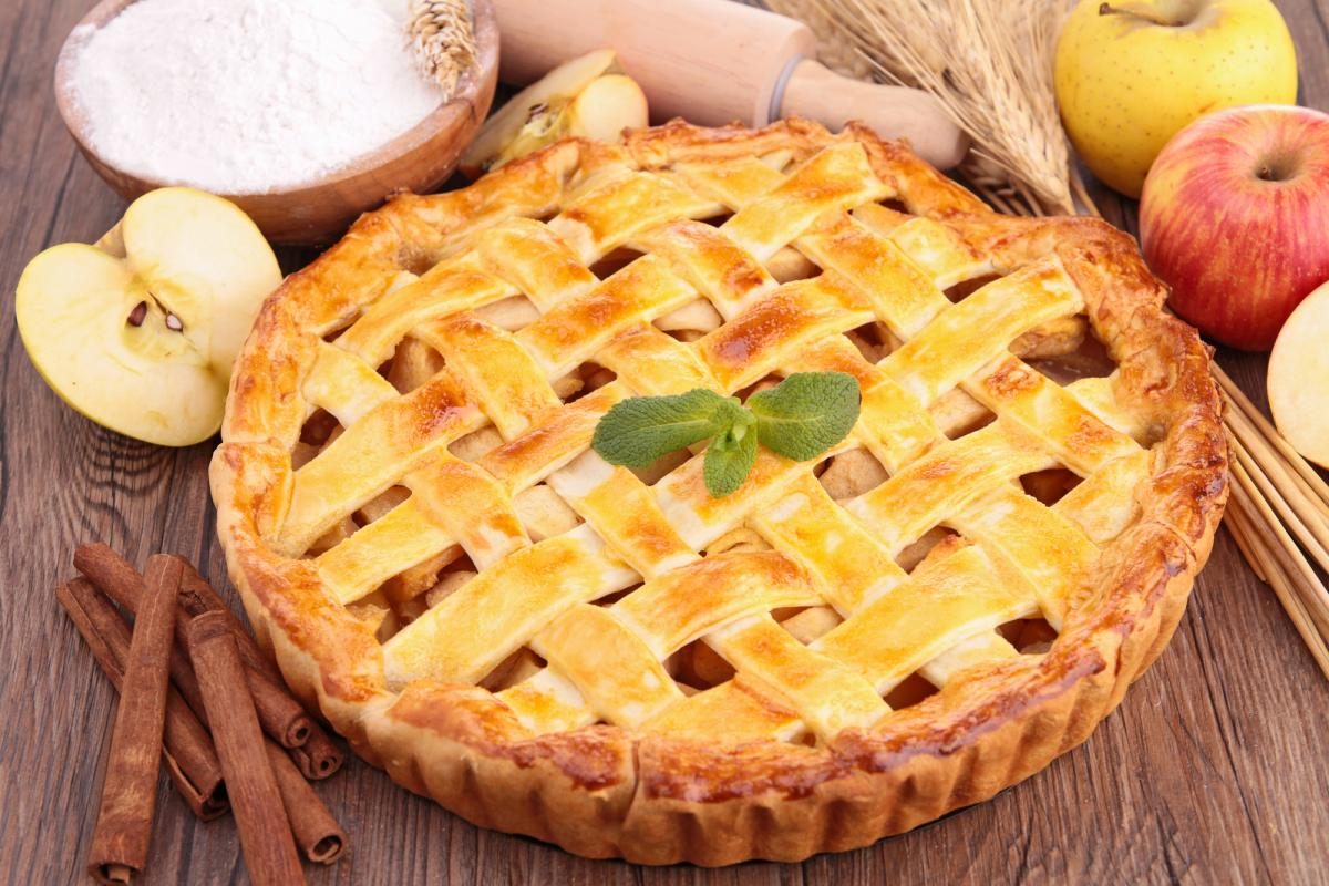 Быстрый яблочный пирог рецепт – Русская кухня: Выпечка и десерты. «Еда»