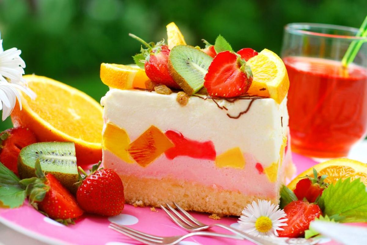Торты с желатином и фруктами, 43 пошаговых рецепта с фото на сайте «Еда»
