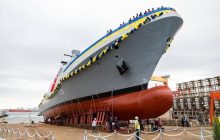 В Турции спустили на воду первый корвет для ВМС Украины (фото)
