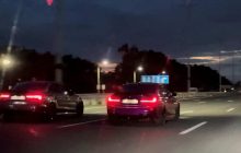 "Гонщики" терроризируют автора расследования о запрещенной на время войны езде (видео)