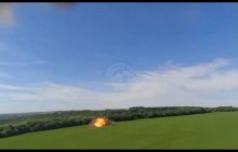 ЗСУ приземлили російську "пташку": пілот катапультувався та зняв це на відео