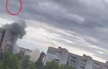 У Новій Каховці пролунал вибухи: над одним з районів здіймається дим (відео)