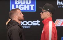 Ломаченко - Ортіс: боксери провели битву поглядів перед поєдинком (відео)