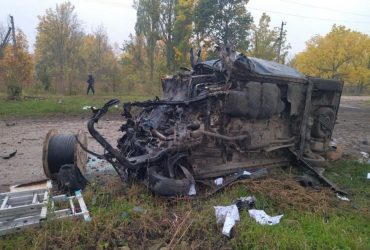 На Сумщине автомобиль Укртелекома подорвался на вражеской мине, водитель погиб