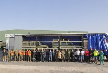 Испания отправила Украине внедорожники Anibal и машины скорой помощи