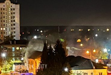 В Подмосковье ночью подожгли военкомат: это уже вторая попытка (фото)