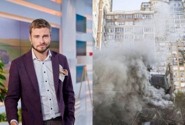 У будинок ведучого 1+1 Єгора Гордєєва влучив дрон-камікадзе: жахливе фото