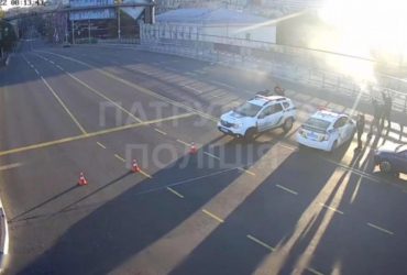 У Києві патрульні зі стрілецької зброї збили іранський дрон-камікадзе (відео)