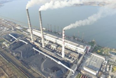 Российская ракета попала в Бурштынскую ТЭС, возник пожар (видео)