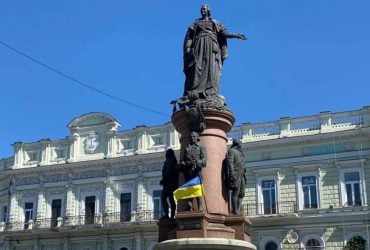 В Одесі завершили опитування щодо долі пам’ятника російській імператриці Катерині II