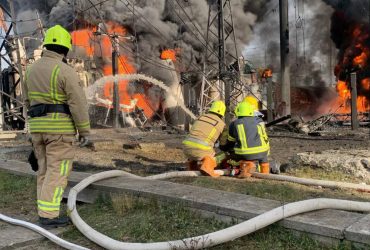 В Ивано-Франковской области враг ударил по энергетическому объекту, возник пожар – ОВА