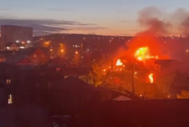 В России еще один истребитель рухнул на дом: опубликовано жуткое видео