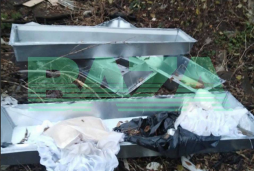 В Белгороде гробы, в которых привезли оккупантов, выкинули на мусорку