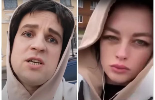 "Двійник" Зеленського з "Кварталу" приміряв макіяж і спародіював дурну росіянку (відео)