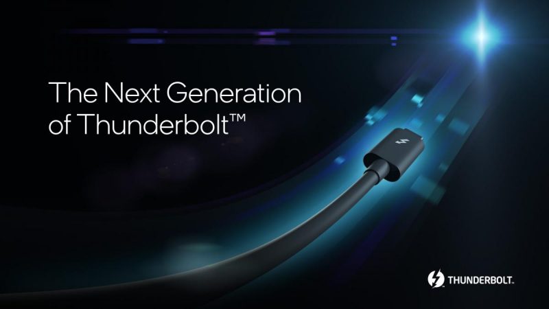 Представлено новое поколение Thunderbolt со скоростью до 80 Гбит/с / Источник: Intel Представлено новое поколение Thunderbolt со скоростью до 80 Гбит/с / Источник: Intel