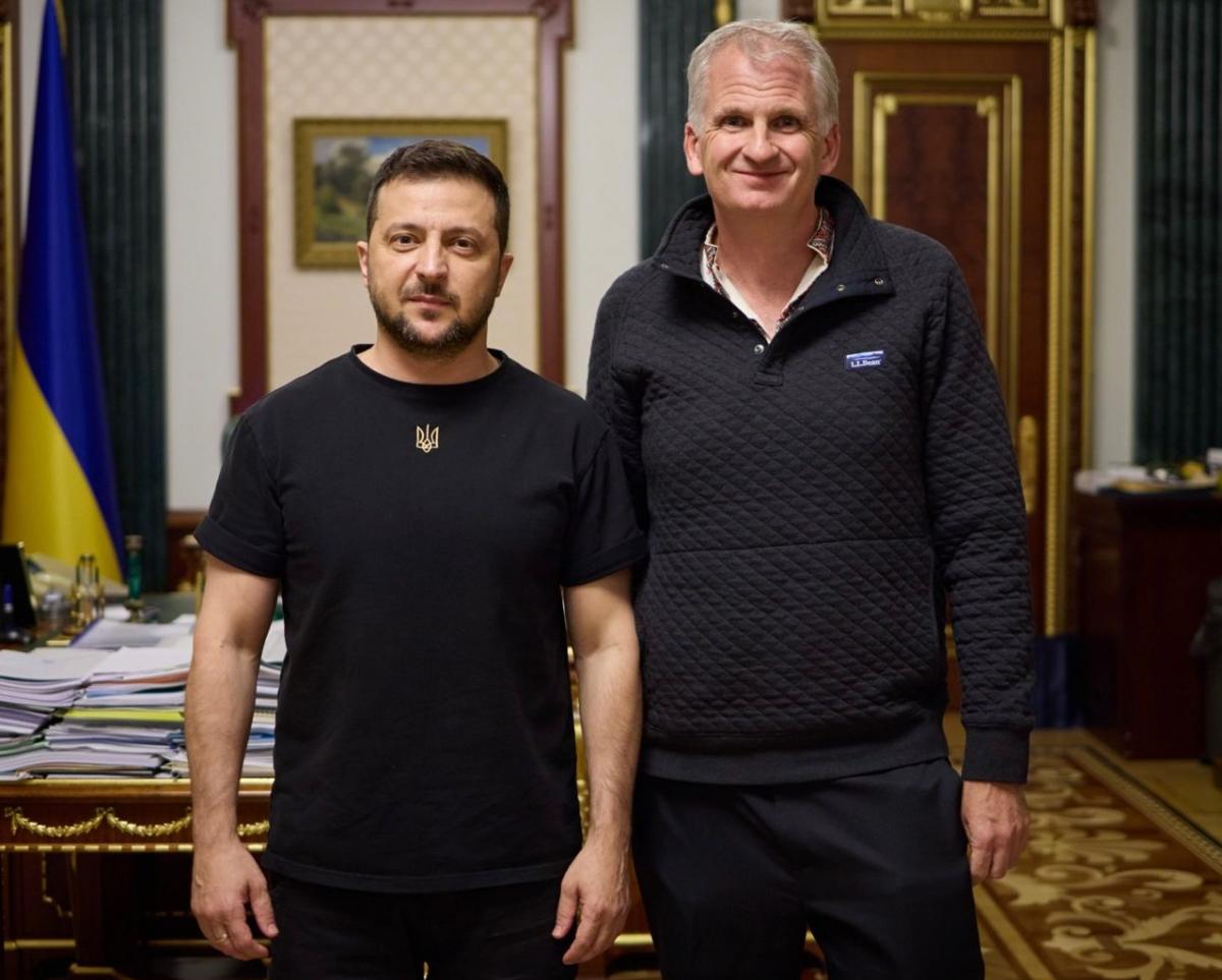 Историк Тимоти Снайдер стал амбассадором платформы UNITED24 \ Телеграм-канал Владимир Зеленский Историк Тимоти Снайдер стал амбассадором платформы UNITED24 \ Телеграм-канал Владимир Зеленский