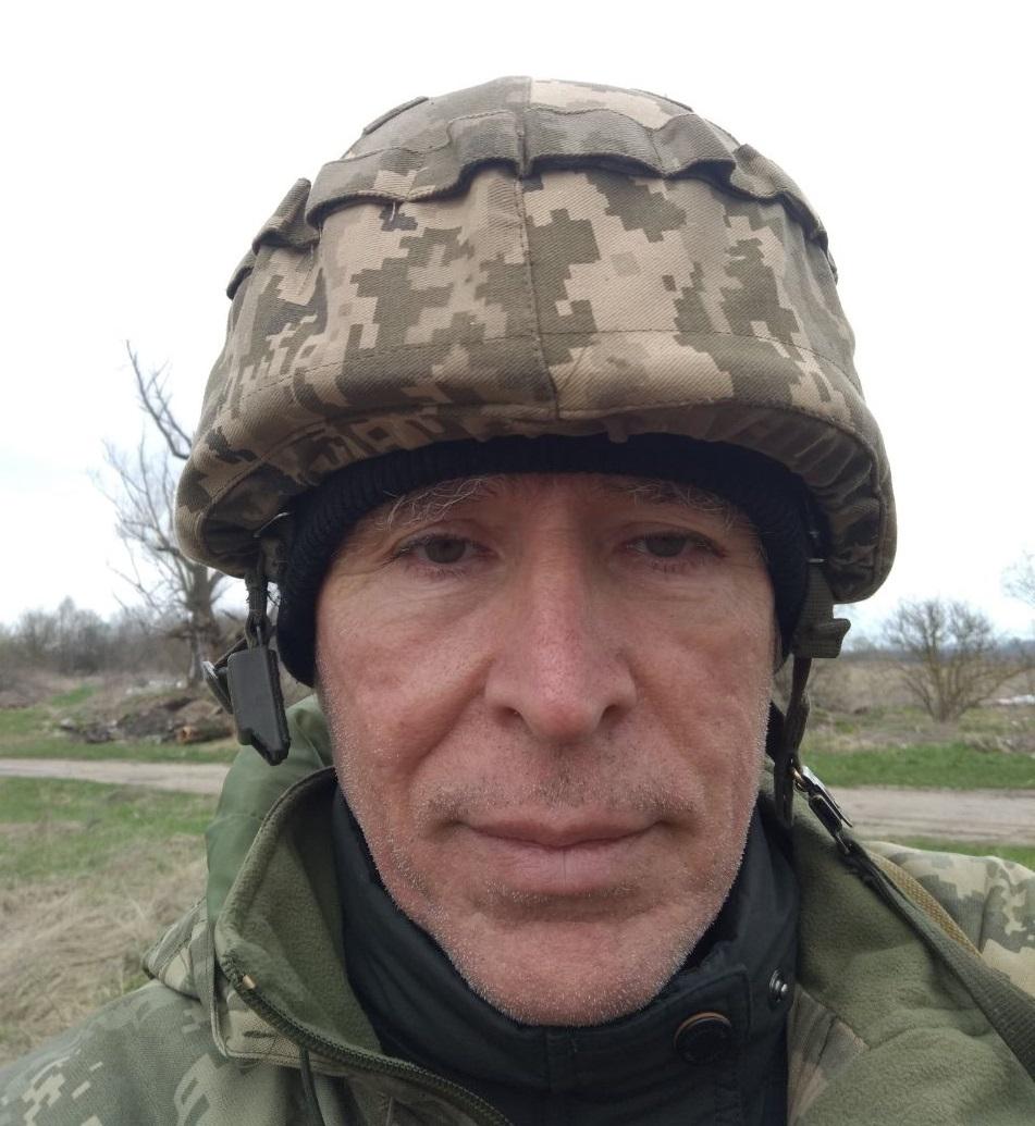 Під час бойових дій у квітні / фото, надане Сергієм Леп’явком Під час бойових дій у квітні / фото, надане Сергієм Леп’явком