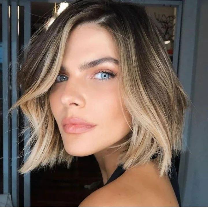 Рваный боб / instagram.com/thehairmovementsalon Рваный боб / instagram.com/thehairmovementsalon