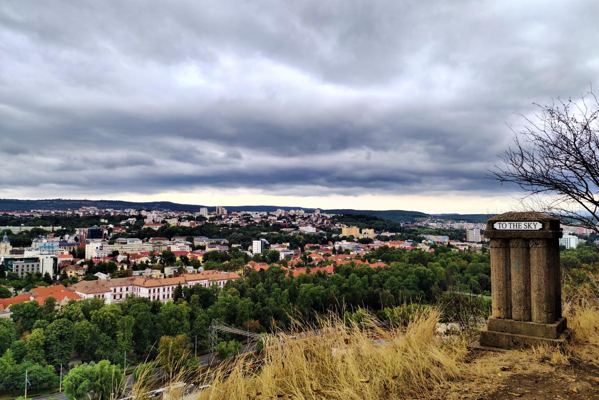 Вид с холма Cetățuia Park / фото Марина Григоренко