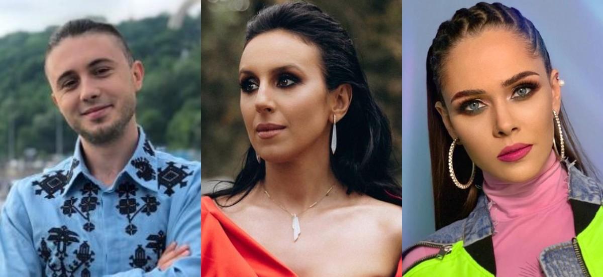 Тарас Тополя, Джамала, Юлия Санина / коллаж из фото Тарас Тополя, Джамала, Юлия Санина / коллаж из фото