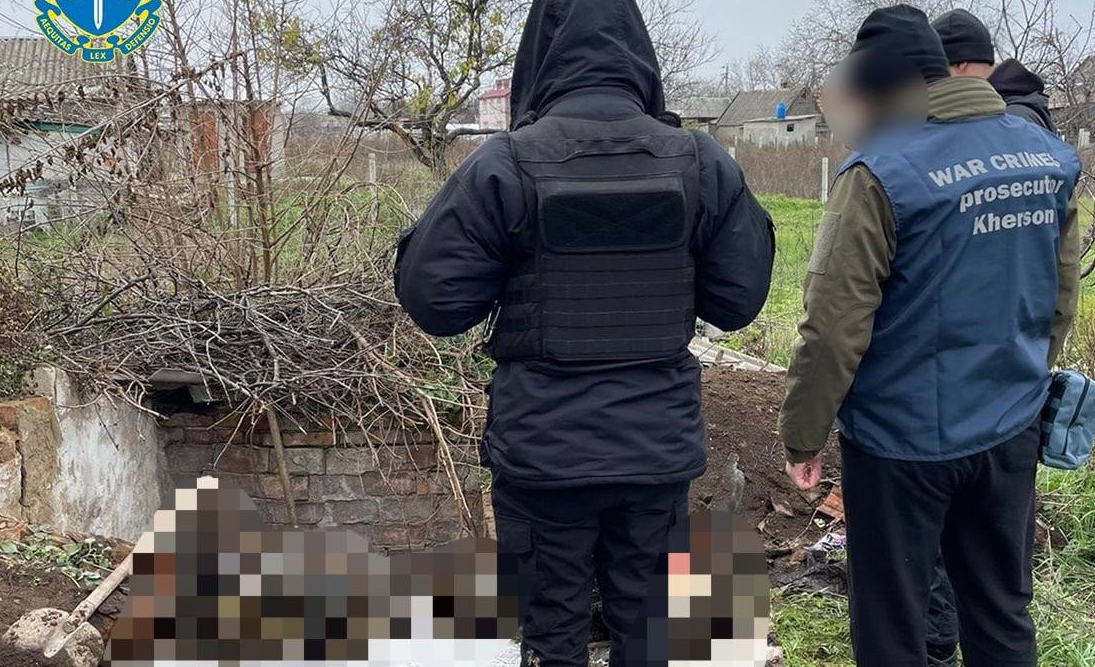 У Херсонській області у звільненому від окупантів селищі виявлені останки тіл убитих цивільних / фото t.me/pgo_gov_ua У Херсонській області у звільненому від окупантів селищі виявлені останки тіл убитих цивільних / фото t.me/pgo_gov_ua
