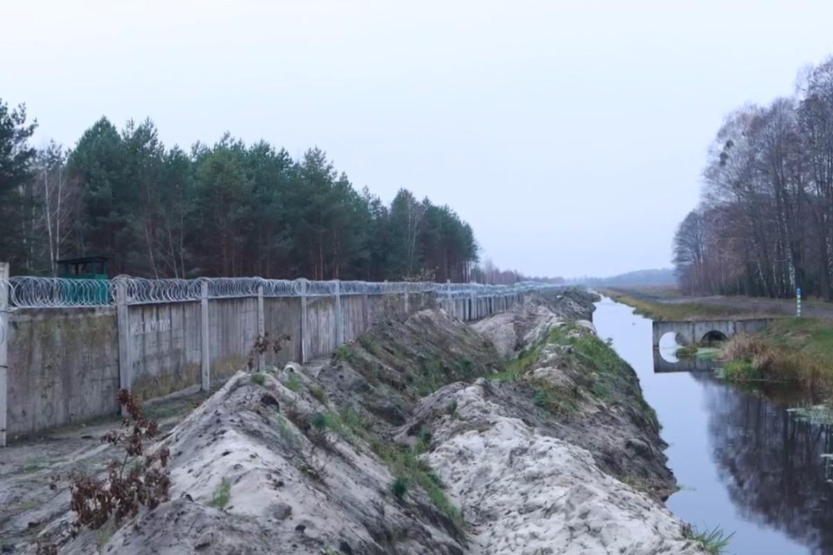 Україна зміцнює кордон з Білоруссю / скріншот