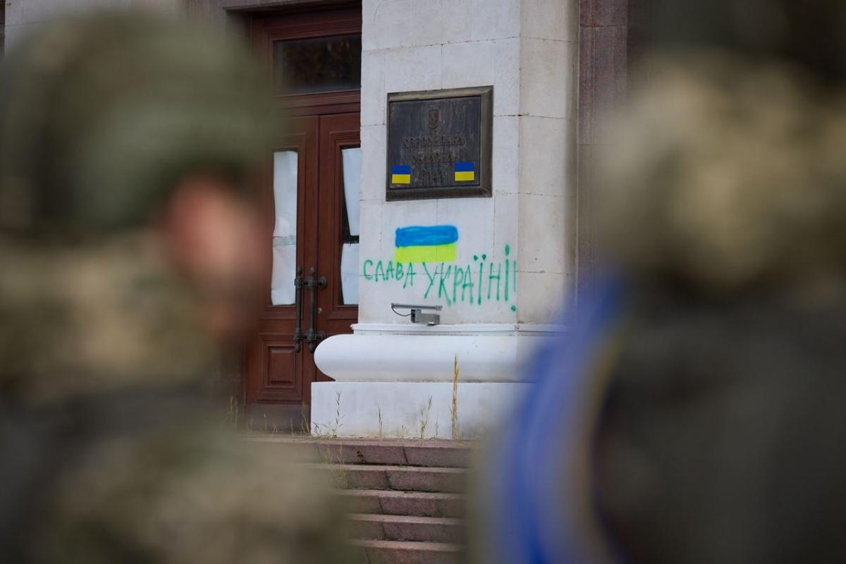 Зеленський розповів про ситуацію на Херсонщині / фото прес-служба Офісу президента Зеленський розповів про ситуацію на Херсонщині / фото прес-служба Офісу президента