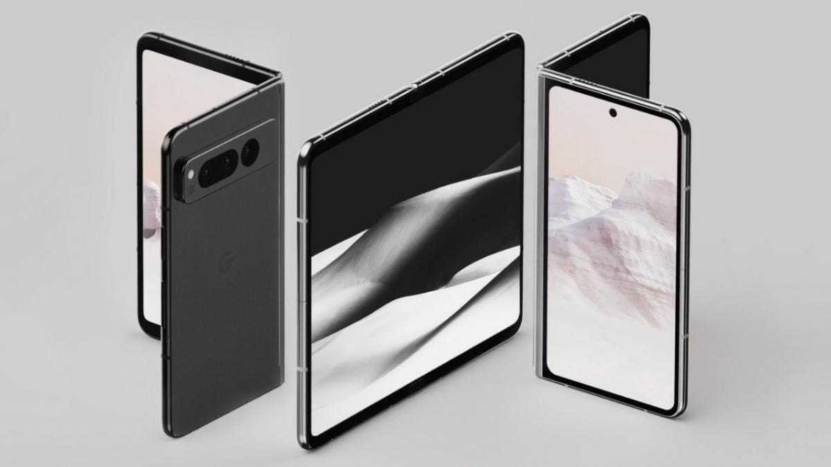 Опубліковані рендери складного Google Pixel Fold / джерело: FrontPageTech Опубліковані рендери складного Google Pixel Fold / джерело: FrontPageTech