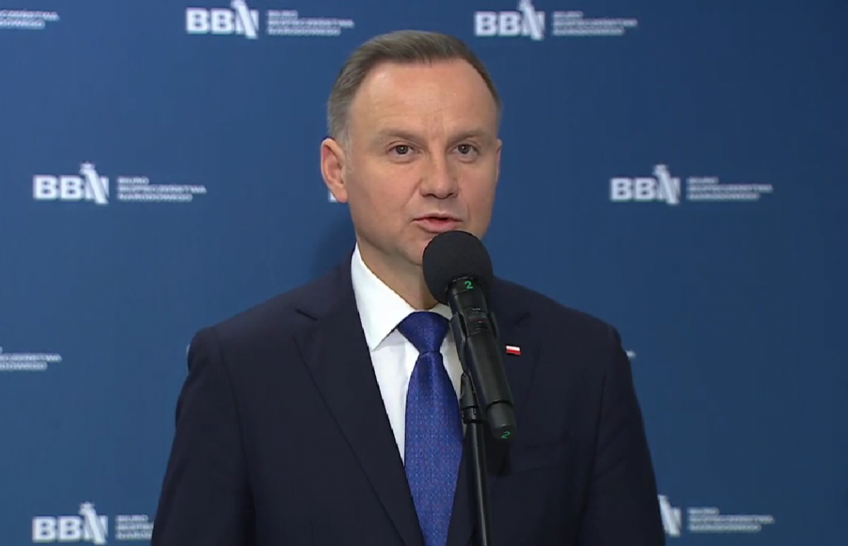 Президент Польщі назвав єдину гарантію миру в Європі / скріншот Президент Польщі назвав єдину гарантію миру в Європі / скріншот