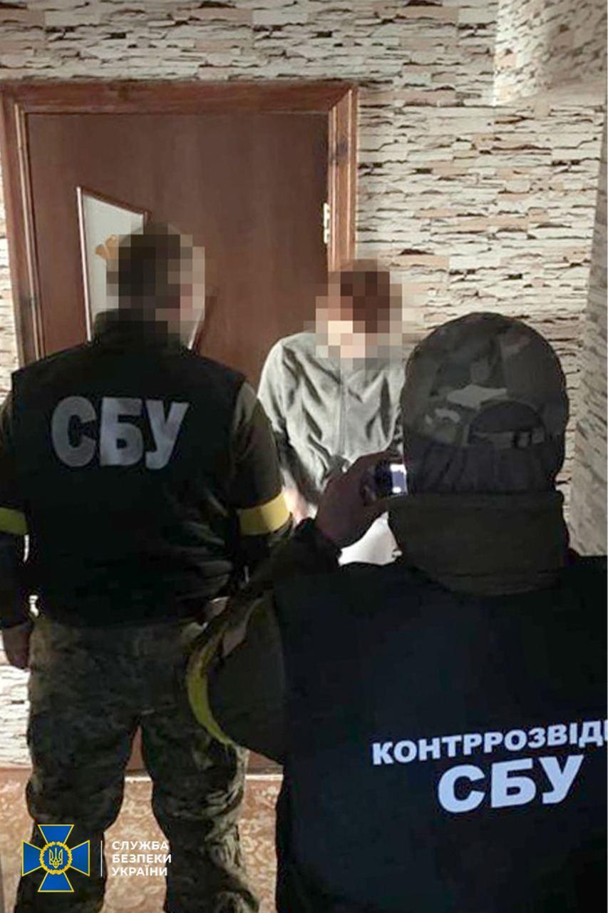 Затримана колаборантка / СБУ Затримана колаборантка / СБУ