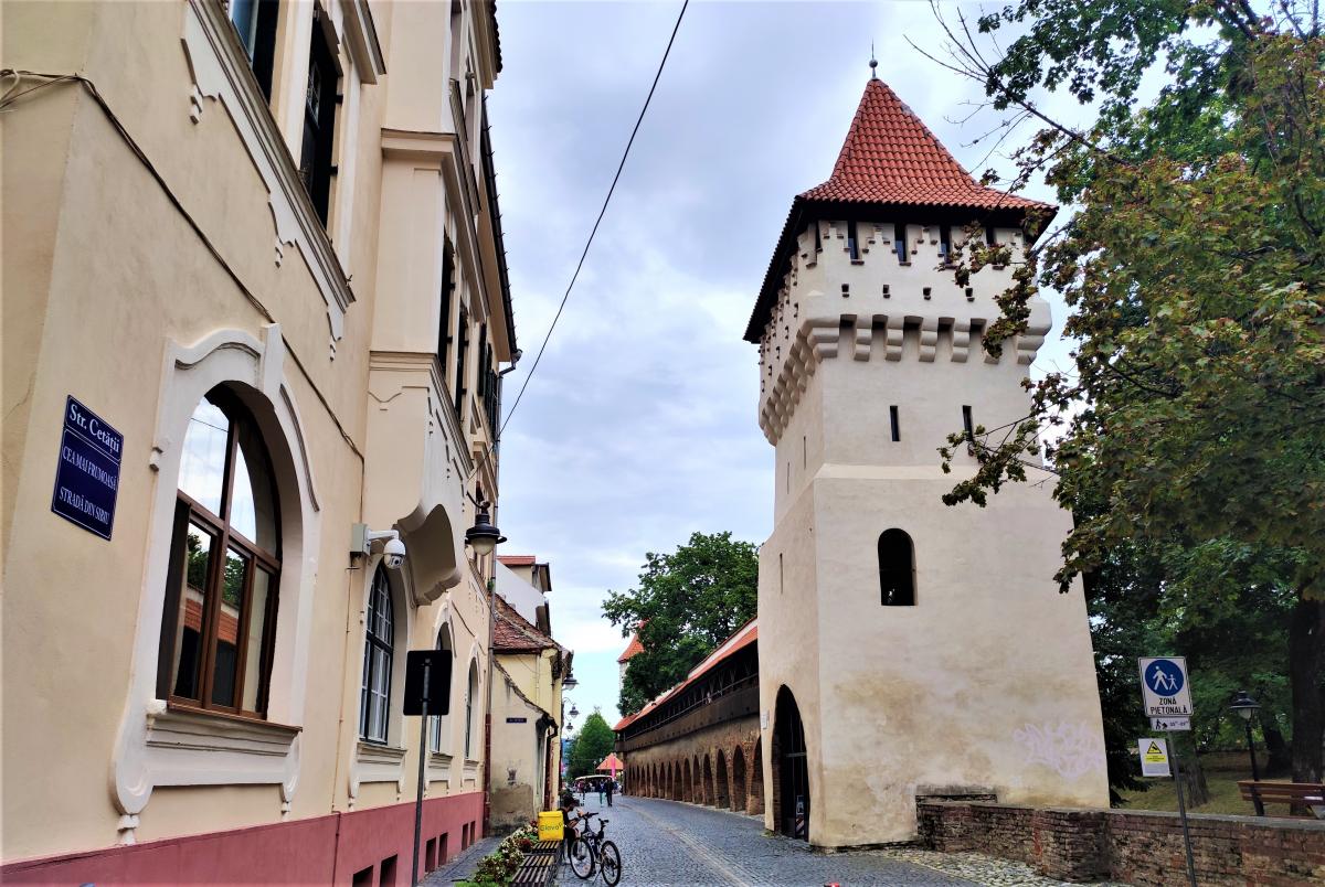 Міська стіна в Сібіу / фото Марина Григоренко