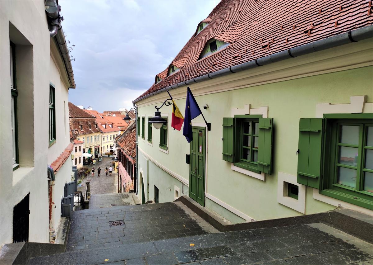 Сибиу еще называют Hermannstadt / фото Марина Григоренко Сибиу еще называют Hermannstadt / фото Марина Григоренко