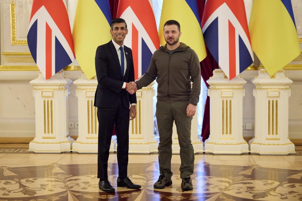 Зеленський поговорив із Сунаком / фото president.gov.ua