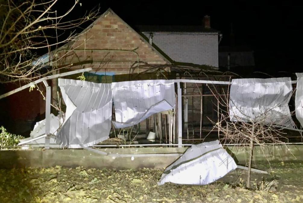Росіяни усю ніч залякували Нікопольщину / фото Телеграм-канал голови Дніпропетровської ОВА Валентина Резніченка