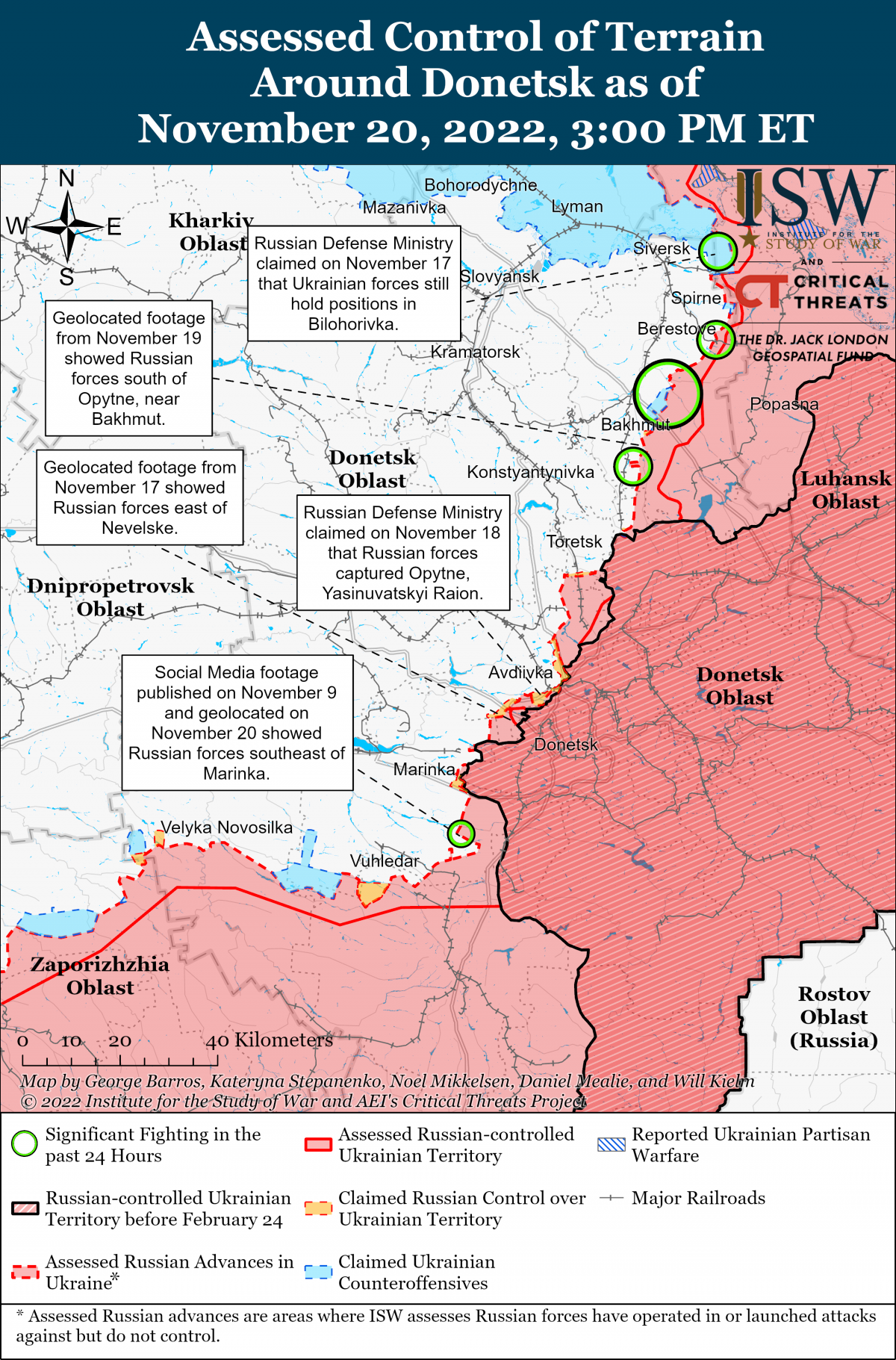 ВСУ продвигаются на Луганщине, погодные условия влияют на боевые действия - ISW ВСУ продвигаются на Луганщине, погодные условия влияют на боевые действия - ISW