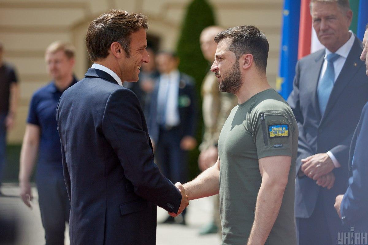 The Elysee Palace revealed the details of Zelensky's visit to Paris / photo from UNIAN