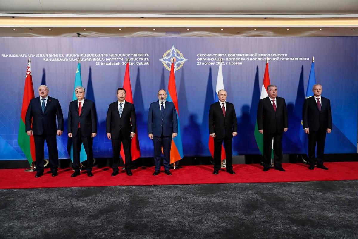 «Вписуватись» за Росію не стали навіть пострадянські країни з ОДКБ / фото уряду Вірменії