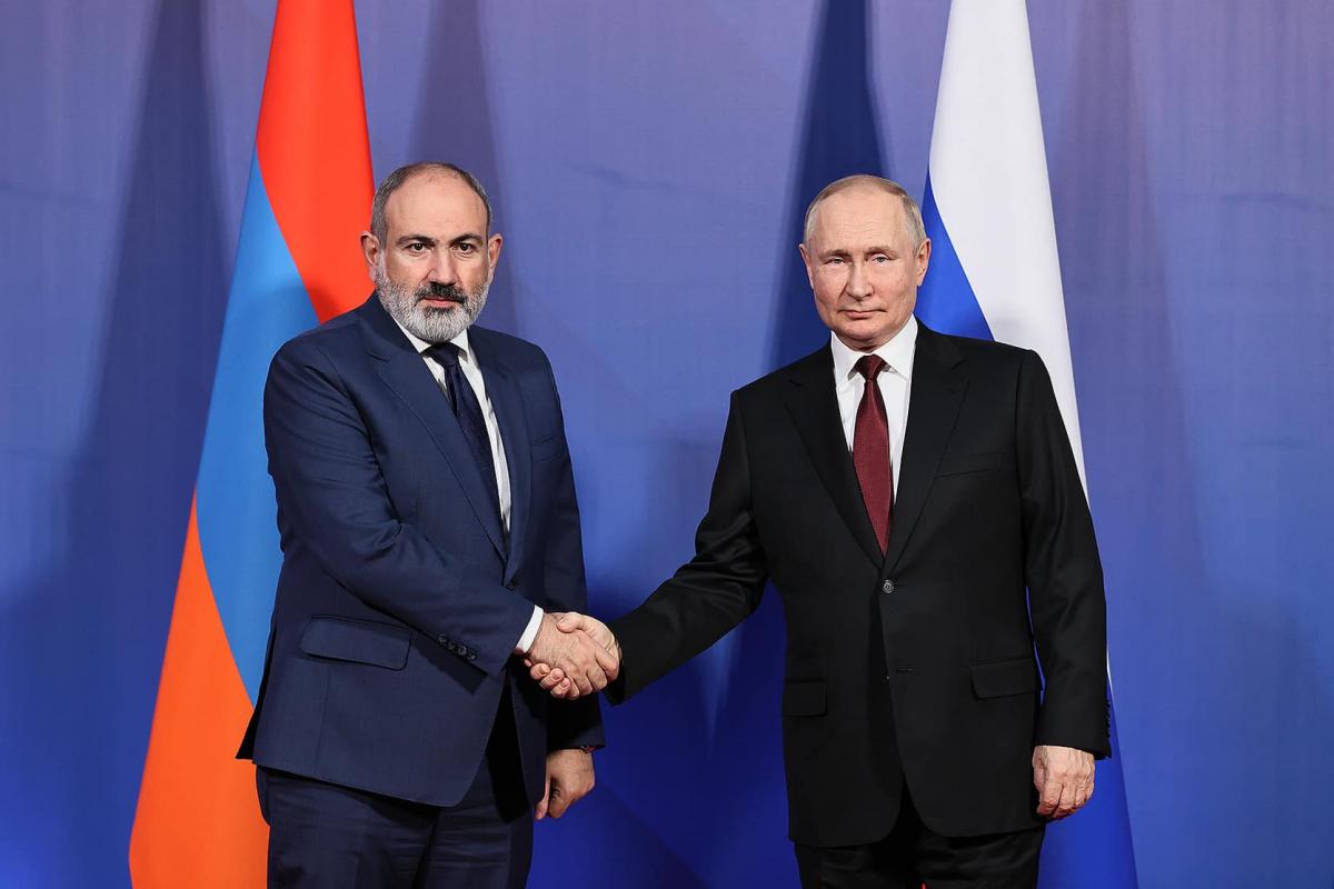 Путин накажет Пашиняна за ордер на свой арест / фото правительства Армении