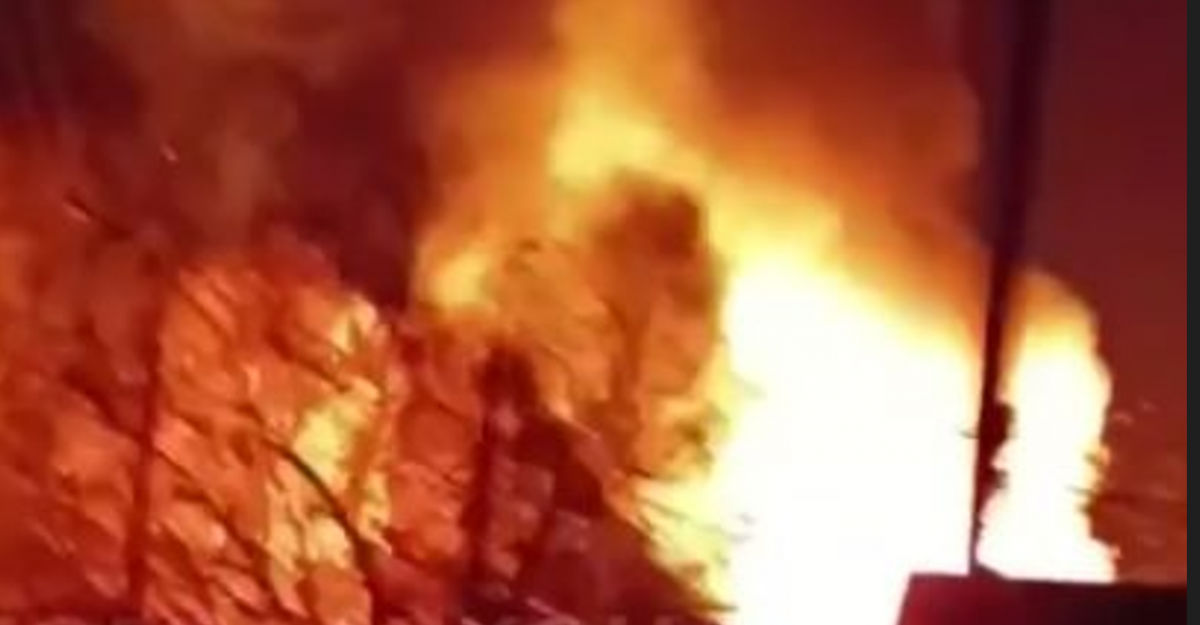 Russians shelled Kherson on November 24 / screenshot Russians shelled Kherson on November 24 / screenshot