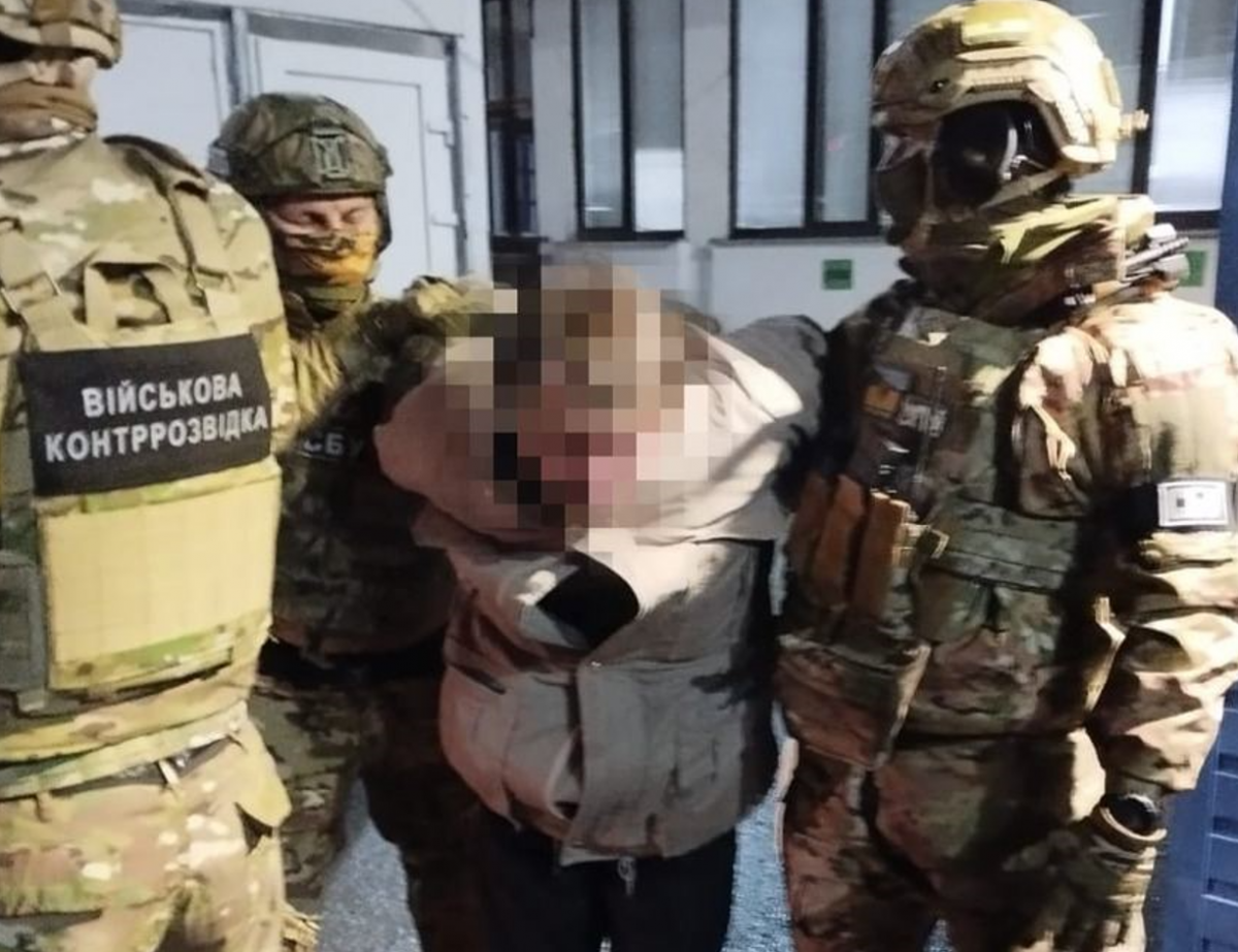 A man who worked for Russia was detained in Ukraine / SBU photo