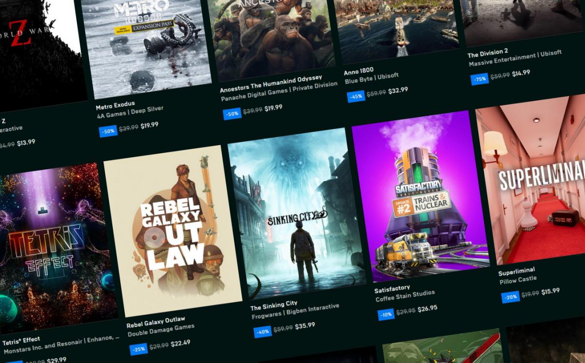 В EGS пройде грандіозна акція з щоденними безкоштовними іграми / фото Epic Games В EGS пройде грандіозна акція з щоденними безкоштовними іграми / фото Epic Games