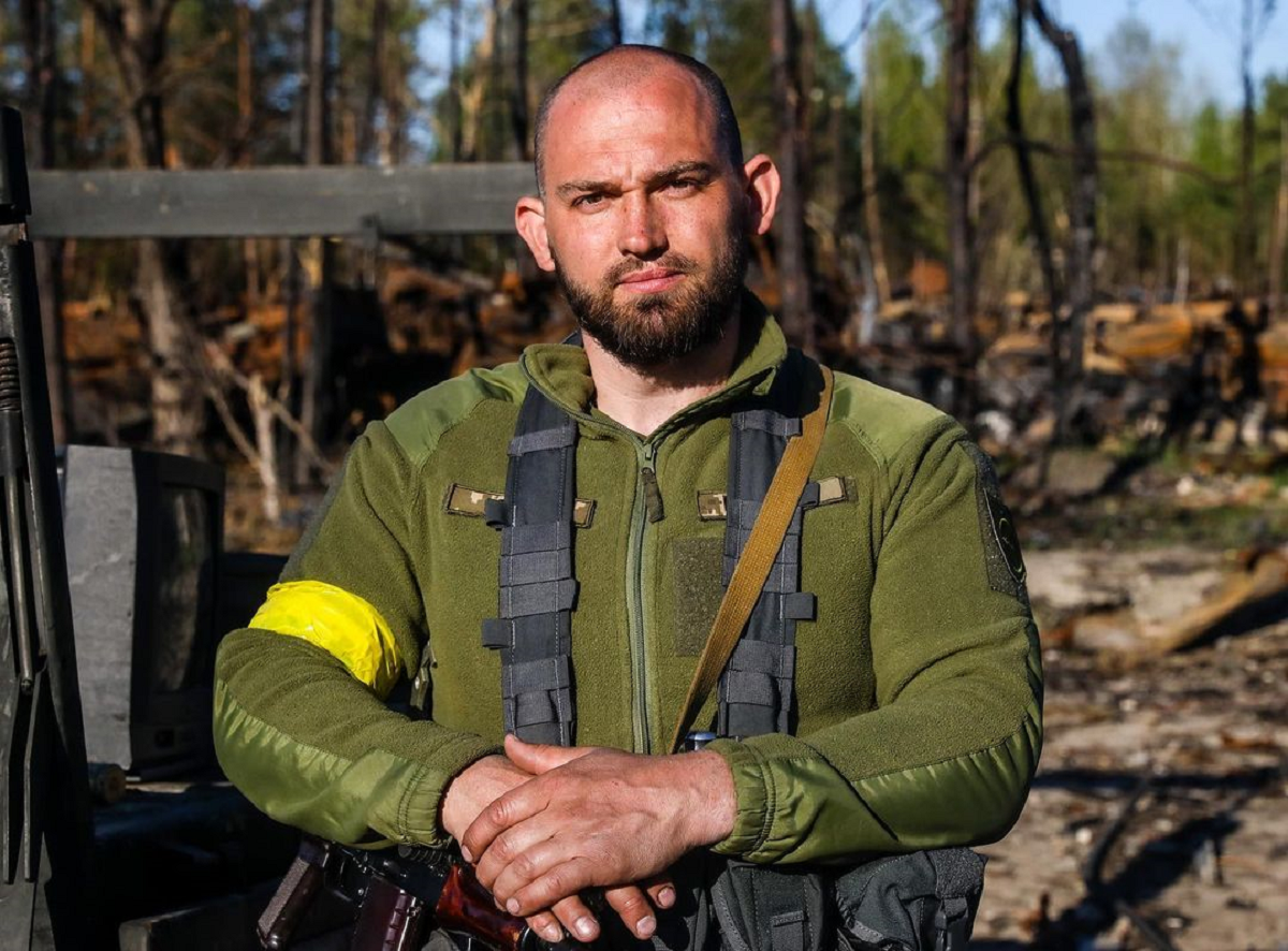 Ілля Рибальченко отримав поранення на війні / instagram.com/illya_strong_bear Ілля Рибальченко отримав поранення на війні / instagram.com/illya_strong_bear