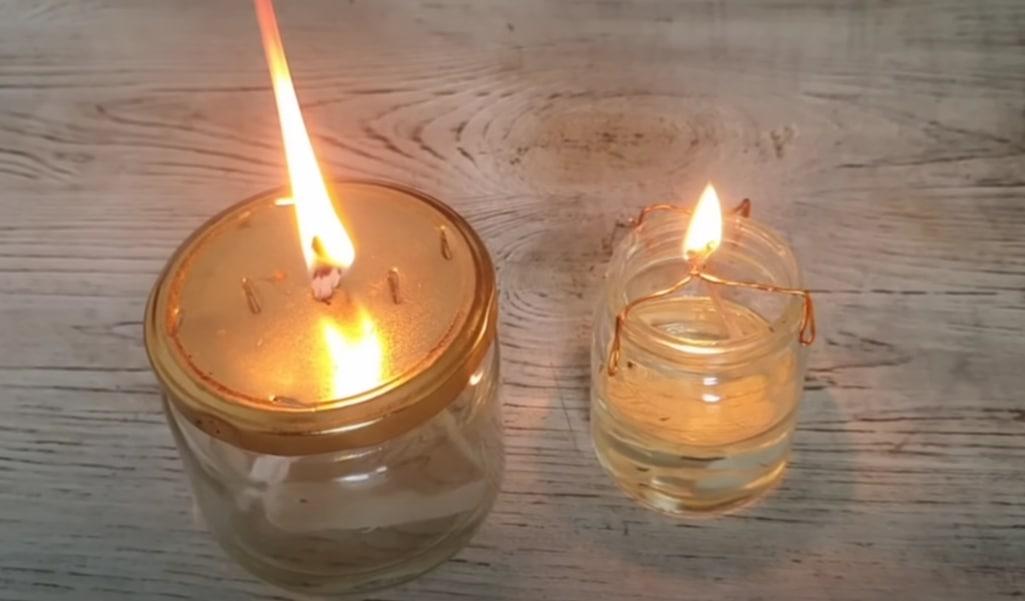 Як зробити каганець в домашніх умовах / скріншот Як зробити каганець в домашніх умовах / скріншот